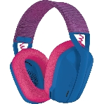 Гарнитура Logitech G435 синий/розовый, беспроводная, Bluetooth/USB, до 18 ч, фото12