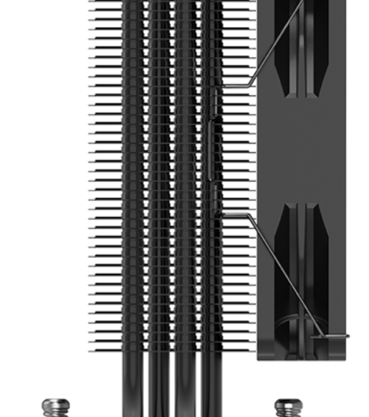 Кулер PCCooler Paladin EX400 черный 120мм алюминий+медь 1800rpm 28.6db 4-pin 180W 157мм
