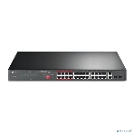 Коммутатор 24-port 10/100Mbps Unmanaged PoE+ Switch with 2 combo RJ-45/SFP uplink ports, metal case, rack mount, 24 802.3af/at compliant PoE+ ports, 2 gigabit combo RJ-45/SFP uplink ports, DIP switches for Extend mode, Isolation mode and Priority mode, up to 25, фото16