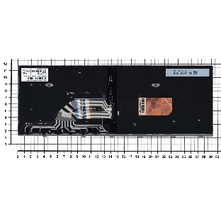 Клавиатура для ноутбука HP Probook 430 G5 440 G5 445 G5 серебристая с трекпоинтом