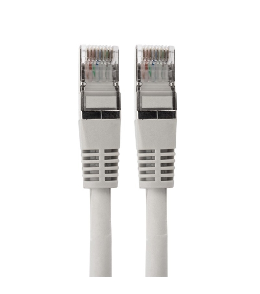 Пaтч-корд Rexant F/UTP, cat.6, RJ45-RJ45, экранированный, PVC серый, 2м