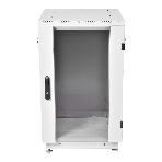 Шкаф коммутационный ЦМО ШТК-М-18.6.6-1ААА-9005 18U 600x600 мм пер. дв. стекл задн. дв. стал.лист 2 бок. пан. направл. под закл.гайки 270 кг черный, фото3