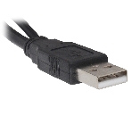 Кабель Gembird/Cablexpert USB 2.0 Pro, 2xAM/miniBM 5P, 0.9м, экран, черный, фото3