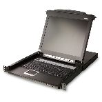 Переключатель KVM ATEN LCD 17' => 8 cpu PS2/USB+VGA, с KVM-шнурами PS2 1х1.8м.;USB 1x1.8м., 1280x1024, 1U 19', исп.спец.шнуры (CL5708M-AT-RG), фото2