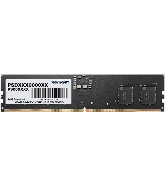 Оперативная память Patriot Signature, DDR5, 16GB (1x16 GB), 4800 MHz, CL40, DIMM