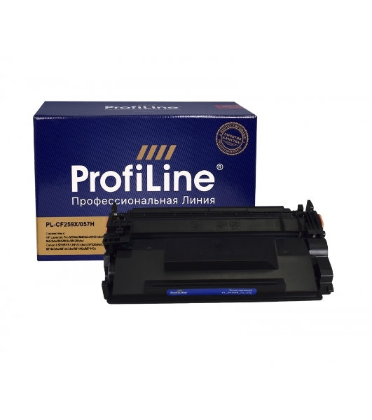 Картридж лазерный ProfiLine PL-CF259X/057H (№59X) (БЕЗ ЧИПА) для принтеров HP LaserJet Pro M304a/M404dn/M404dw/M404n/M428dw/M428fdn/M428fdw/Canon i-SENSYS LBP223dw/LBP226dw/LBP228x/MF443dw/MF445dw/MF446x/MF449x 10000 копий