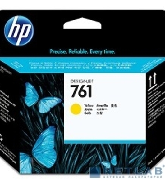Картридж струйный HP 761 CH645A желтый печатающая головка для HP DJ T7100