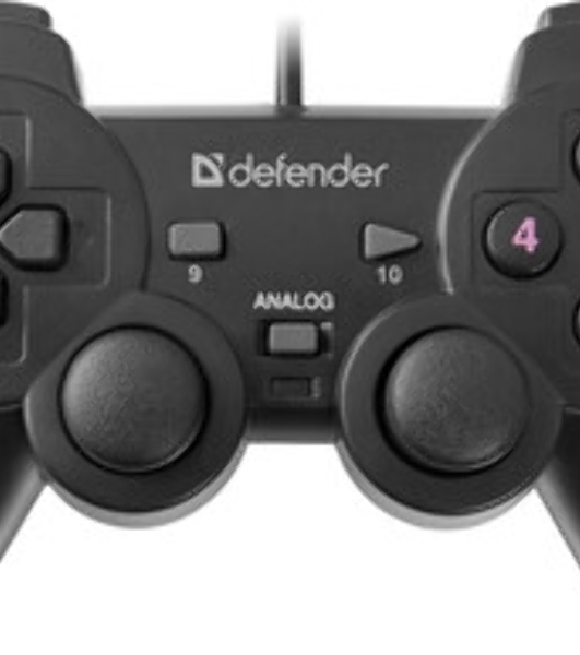 Геймпад Defender Omega USB, Проводной геймпад, 12 кнопок, 2 стика
