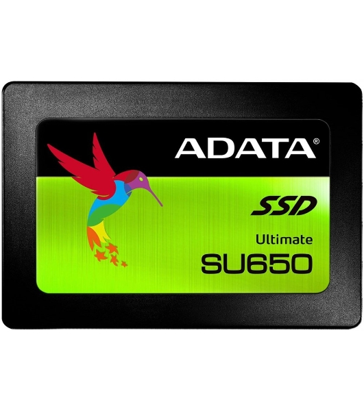 Накопитель SSD ADATA SU650, 960Gb, SATA III, 2.5', R/W 520/450