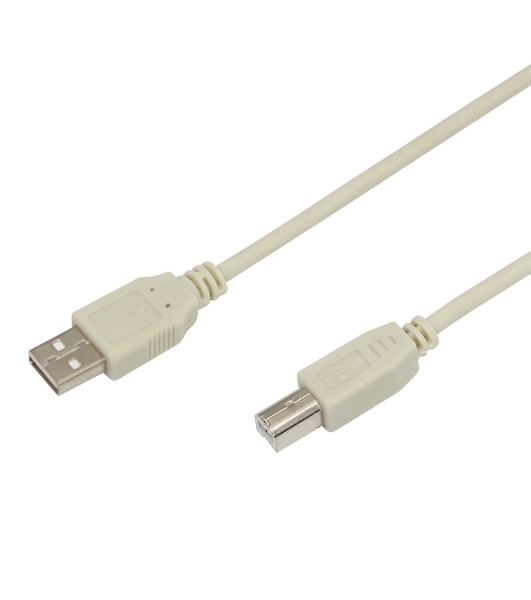 Кабель USB Rexant (шт. USB B - шт. USB A) 3 метра, серый