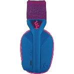 Гарнитура Logitech G435 синий/розовый, беспроводная, Bluetooth/USB, до 18 ч, фото8