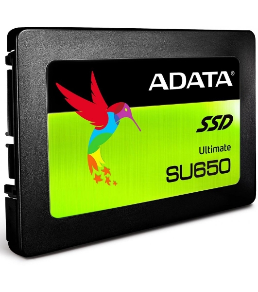 Накопитель SSD ADATA SU650, 960Gb, SATA III, 2.5', R/W 520/450
