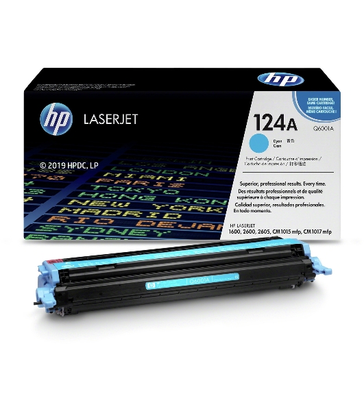 Картридж лазерный HP Q6001A голубой для Color LaserJet 2600 2000 стр.