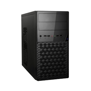 Компьютерный корпус ExeGate EX284030RUS Minitower BA-203U Black, mATX, (AA400, 80мм), 2хUSB+1хUSB 3.0, Audio