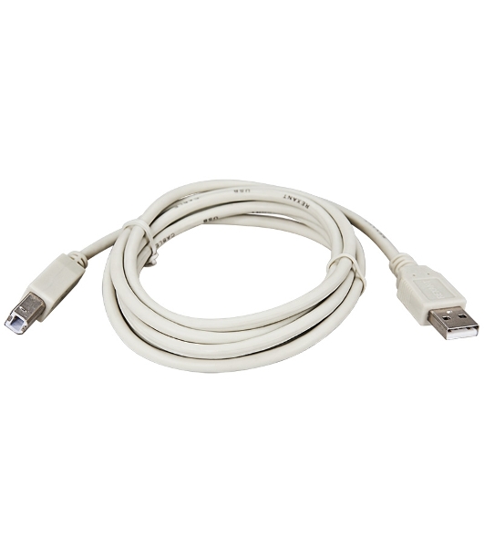 Кабель USB Rexant (шт. USB B - шт. USB A) 3 метра, серый