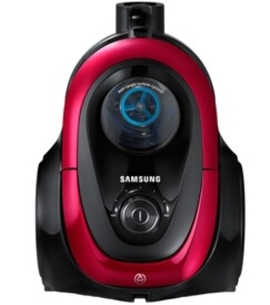 Пылесос Samsung VC18M21C0VR/EV красный/черный, 380/1800 Вт, уборка сухая, пылесборник контейнер 1.5 л