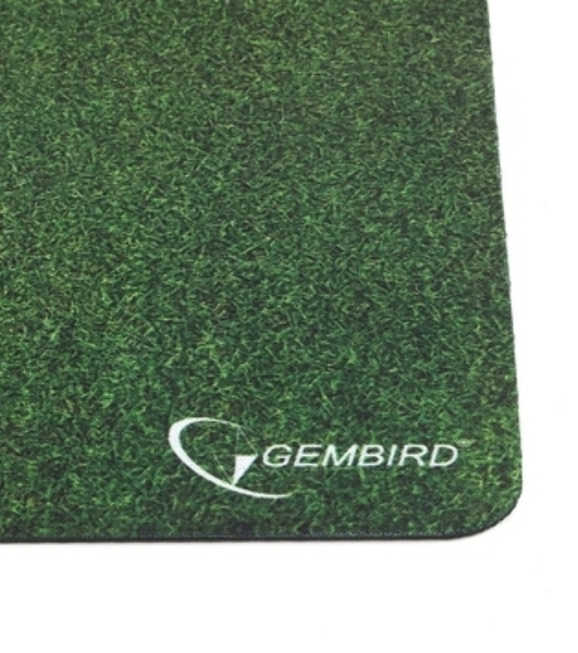 Коврик для мыши Gembird MP-GRASS, рисунок 'трава', размеры 220x180x1мм, полиэстер/резина