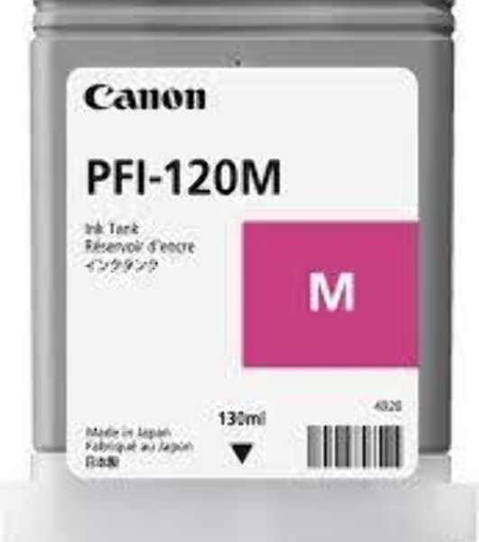 Картридж струйный Canon PFI-120 M 2887C001 пурпурный (130 мл) для Canon imagePROGRAF
