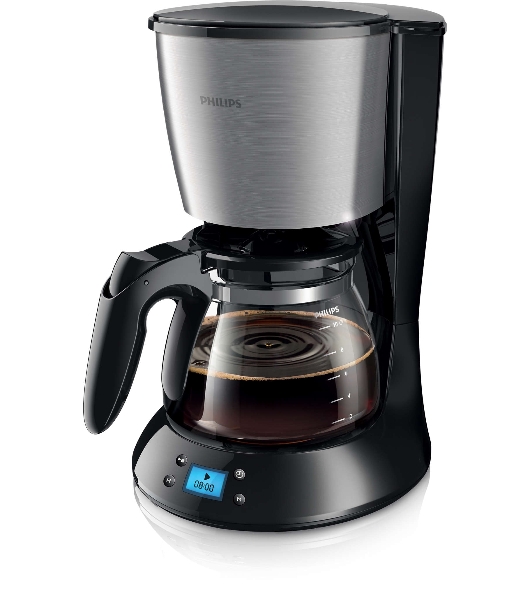 Кофеварка капельная Philips HD7459/20 черный, исп. кофе - молотый, 1.2 л, 1000 Вт.