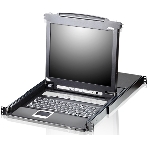 Kvm консоль ATEN SINGLE RAIL 16P PS/2-USB LCDKVMP 17INCH (CL5716MR), фото2