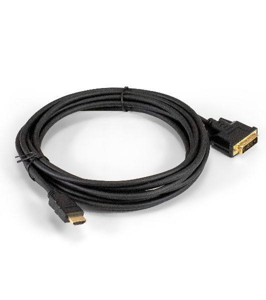 Кабель HDMI-DVI-D ExeGate EX-CC-HDMIM-DVI2M-5.0 (19M/(24+1)M, dual link, 5м, позолоченные контакты)