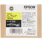 Картридж струйный Epson T8504 желтый (80 мл.) для SureColor SC-P800, фото2