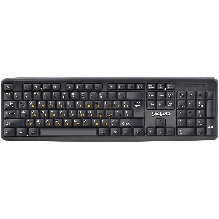 Клавиатура проводная ExeGate LY-331L (EX263906RUS), USB, черный
