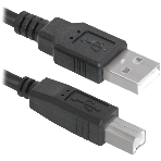 Кабель Defender USB04-06p.bagКабель USB 2.0 для соед. 1.8м AM/BM, пакет, фото3