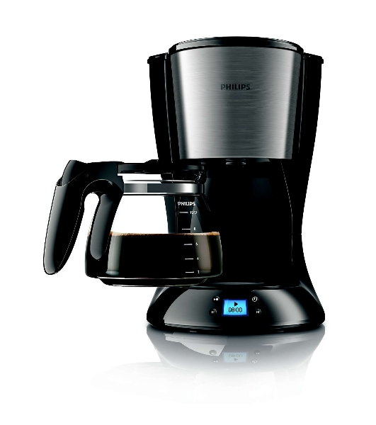 Кофеварка капельная Philips HD7459/20 черный, исп. кофе - молотый, 1.2 л, 1000 Вт.