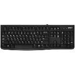 Комплект клавиатура+мышь Logitech MK120 проводной, USB, 1000 DPI, чёрный(заводская гравировка), фото24