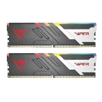 Оперативная память Patriot Viper Venom, DDR5, 32Gb (2x16Gb), 6000MHz, CL30, DIMM, с радиаторами, RGb, черный, фото 1