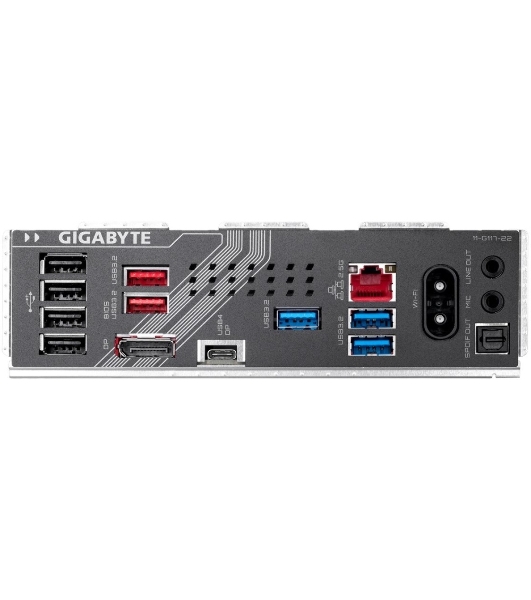 Материнская плата Gigabyte Z890 GAMING X WIFI7, LGA 1851, Intel Z890, 4xDDR5, 4xSATA, 4xM.2, 1xPCIe 5.0 x16, 2xPCIe 4.0 x4, 1xDP, 1xUSB-C, 1x 2.5Gb LAN, 3xUSB-A 3.2 Gen 1, 2xUSB-A 3.2 Gen 2, 4xUSB-A 2.0, 1xUSB4, 2x3.5 мм, 7.1, ATX