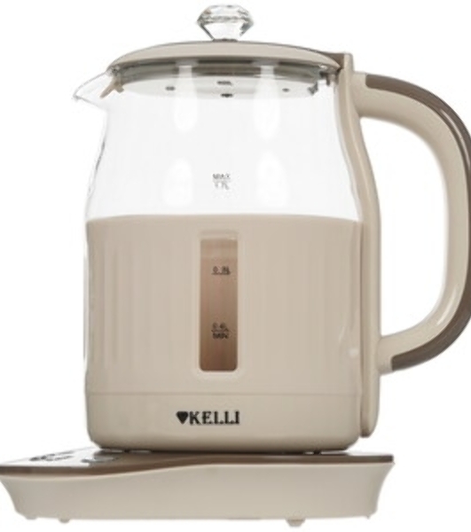 Чайник электрический Kelli KL-1373 кофейный