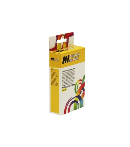 Картридж HP C5383/C6383/B8553/D5463, №178XL (Hi-Black) new, CB325HE, Y     