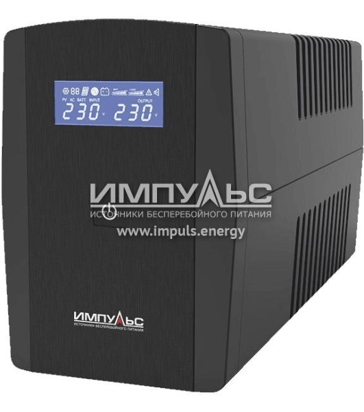 Источник бесперебойного питания Импульс ЮНИОР СМАРТ 800, 800/480 ВА/Вт, LED, IEC-C13x4