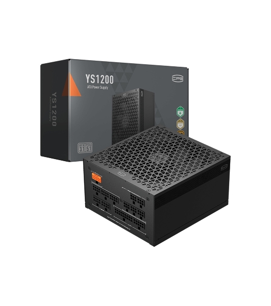 Блок питания PCCooler P5-YS1200-G1F черный 1200W 80 PLUS Gold, 135мм, модульный, черный
