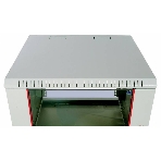 Шкаф настенный ЦМО ШРН-Э-12.500.1 12U 600x520 мм пер. дв. стал. лист несъемные бок. пан. серый, фото11