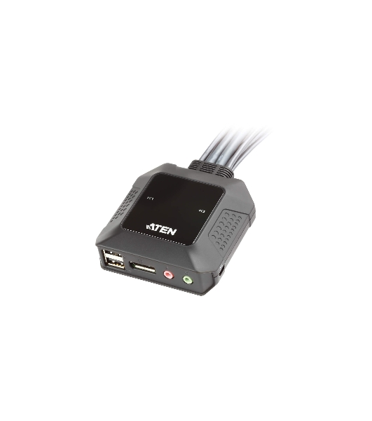 Переключатель ATEN 2 PORT USB DP KVM SWITCH.