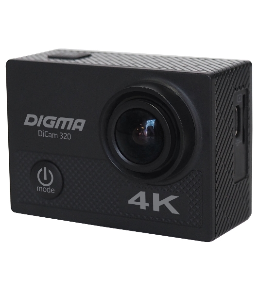 Экшн-камера Digma DiCam 320 черный