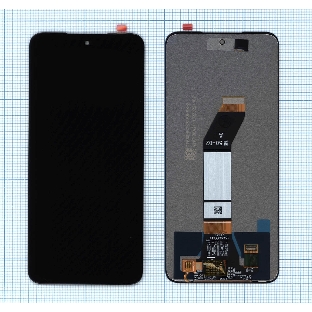 Дисплей для Xiaomi Redmi 10, Redmi 10 (2022), Redmi Note 11 4G (orig lcd) черный
