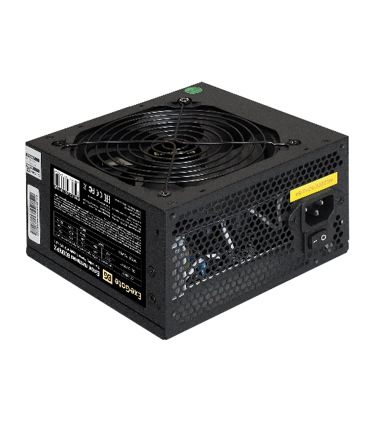 Блок питания ExeGate 800NPX, 800W, (ATX, SC, 12cm fan, 24pin, 2x(4+4)pin, 2xPCI-E, 5xSATA, 3xIDE, черный, кабель 220V 1,8м с защитой от выдергивания)