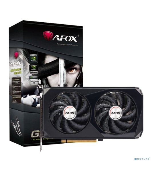 Видеокарта AFOX GeForce RTX 3060 12Gb 192bit GDDR6 3xDP/HDMI 2FAN (AF3060-12GD6H7-V4) RTL