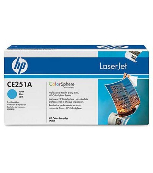 Картридж лазерный HP CE251A голубой для CLJ CM3530/CP3525 7000 стр.