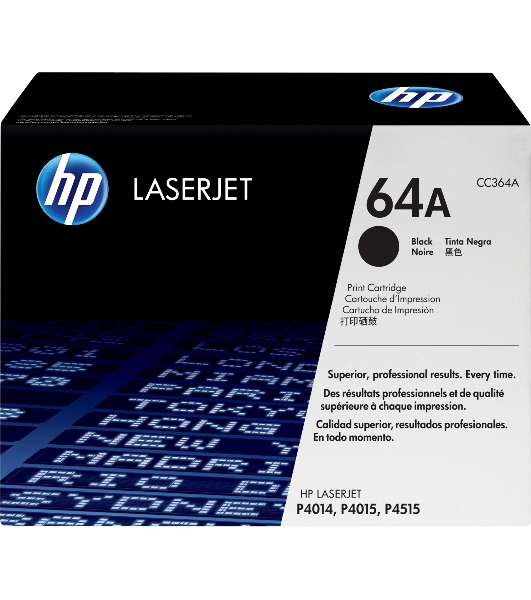 Картридж лазерный HP CC364A черный LJ P4014/4015/4515 (10000 стр.)