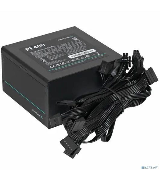 Блок питания Deepcool/GamerStorm PF400, 400Вт, 80 PLUS, 120мм, черный