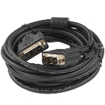 Кабель DVI-D single link Cablexpert CC-DVIL-BK-10, 19M/19M, 3.0м, CCS, черный, экран, феррит.кольца, пакет, фото4