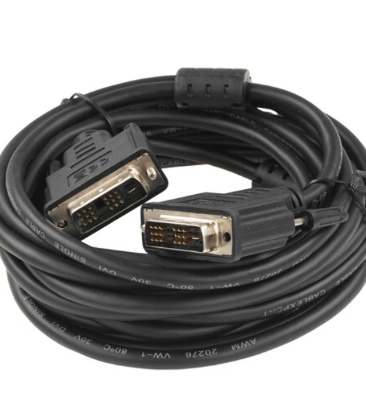 Кабель DVI-D single link Cablexpert CC-DVIL-BK-10, 19M/19M, 3.0м, CCS, черный, экран, феррит.кольца, пакет