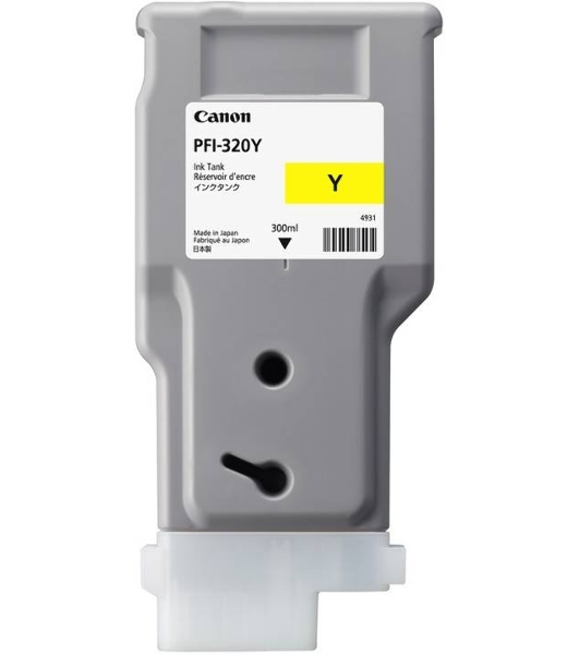 Картридж струйный Canon PFI-320 Y 2893C001 желтый (300мл) для Canon Canon imagePROGRAF TM-200/205