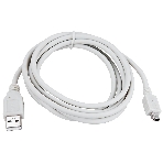 Кабель USB Rexant (шт. mini USB - шт. USB A) 1.8 м, серый, фото2