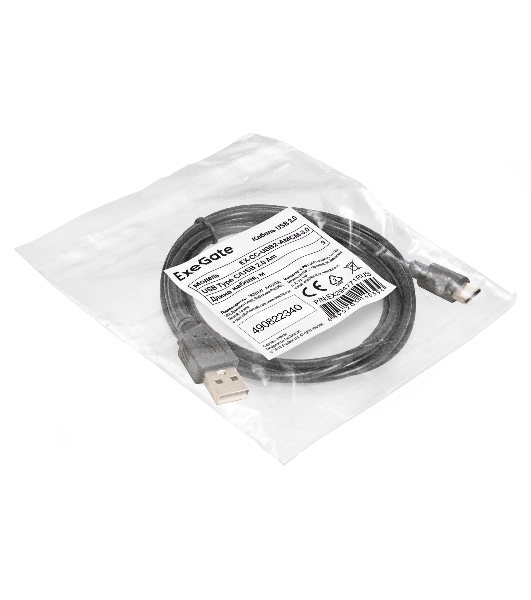 Кабель USB 2.0 ExeGate EX-CC-USB2-AMCM-3.0 (USB Type-C/USB 2.0 Am, 3м)